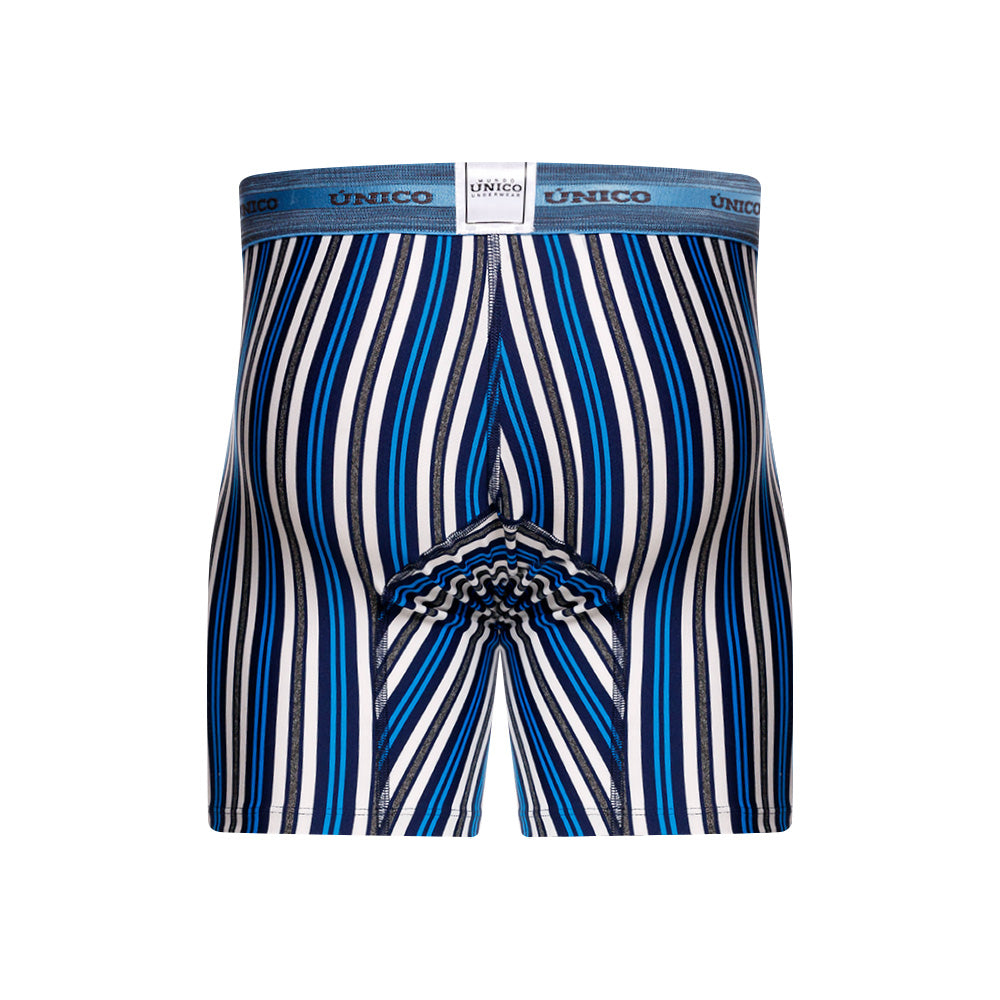 Mundo Unico Vinaroz Men's Boxer Briefs in Blue – men's boxer briefs Handmade in Colombia