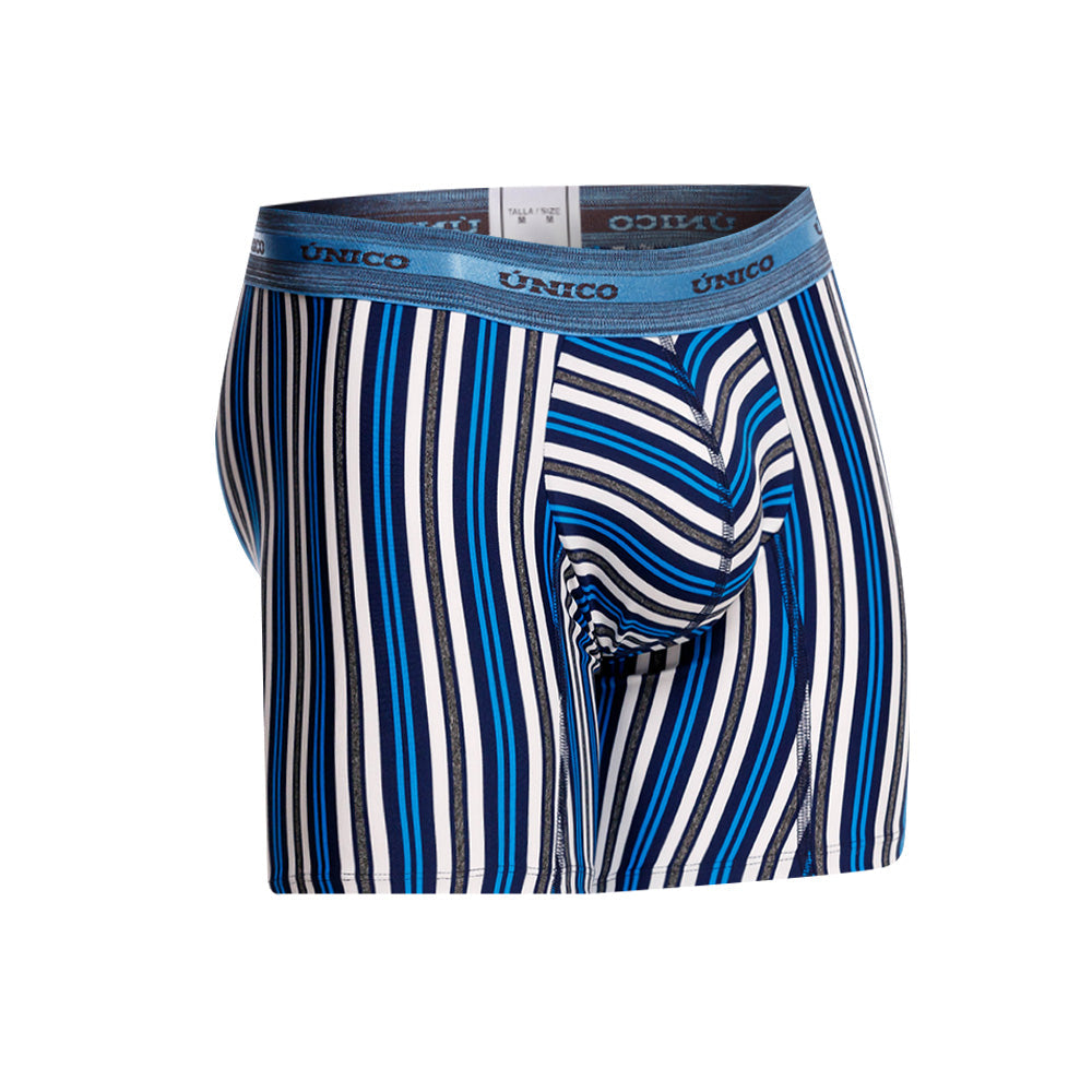 Mundo Unico Vinaroz Men's Boxer Briefs in Blue – men's boxer briefs Handmade in Colombia