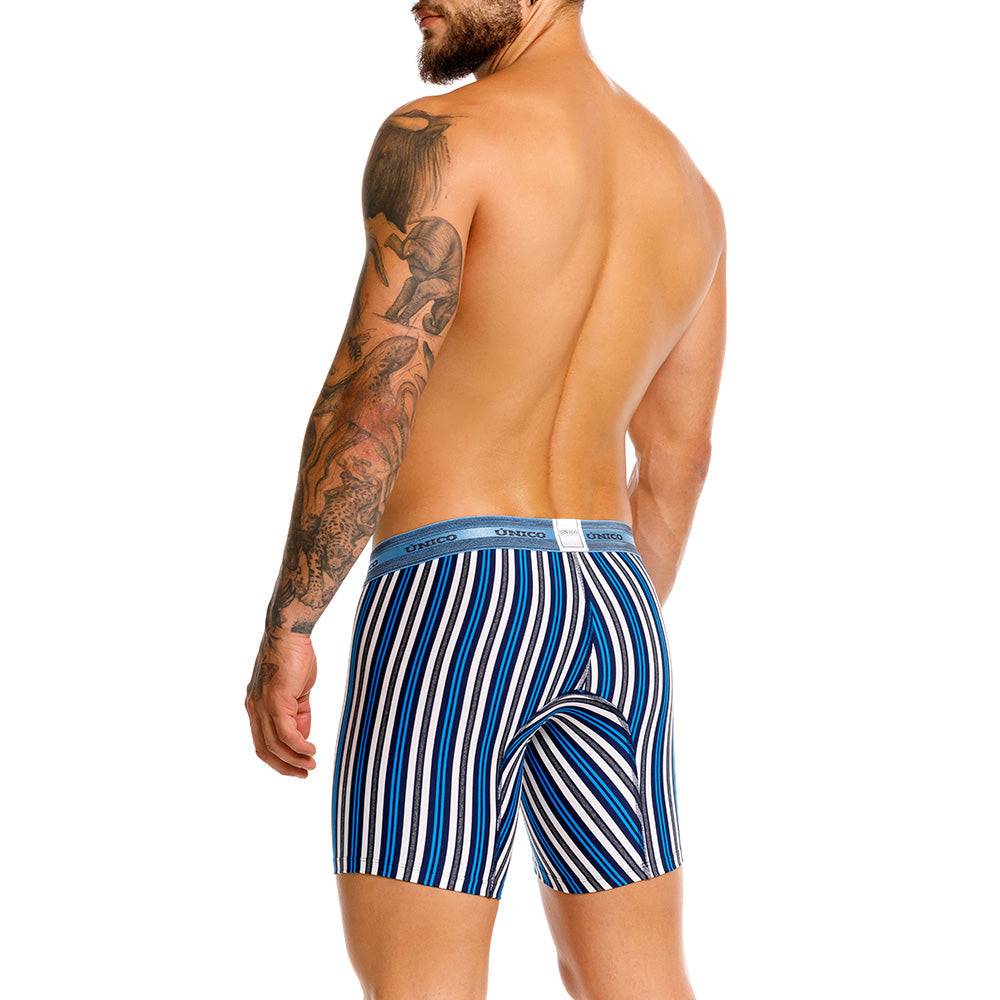 Mundo Unico Vinaroz Men's Boxer Briefs in Blue – men's boxer briefs Handmade in Colombia