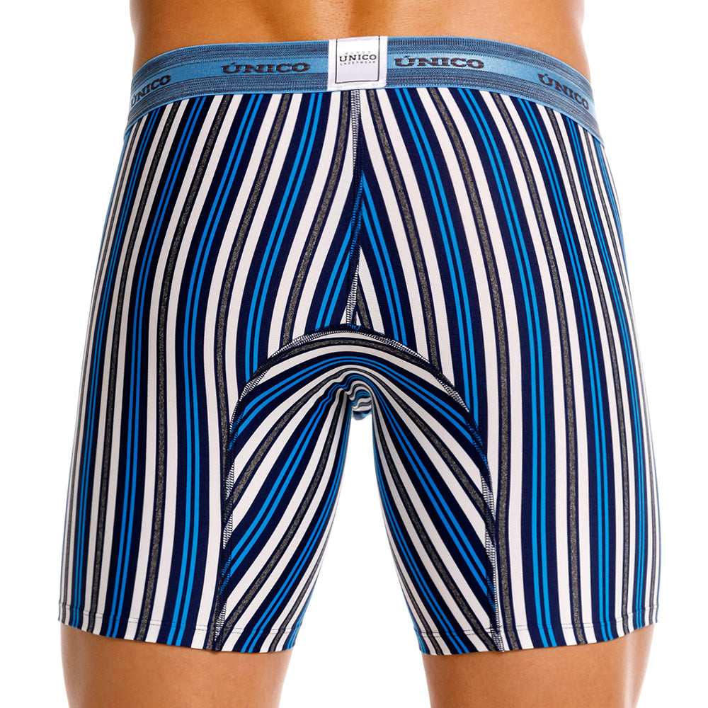 Mundo Unico Vinaroz Men's Boxer Briefs in Blue – men's boxer briefs Handmade in Colombia