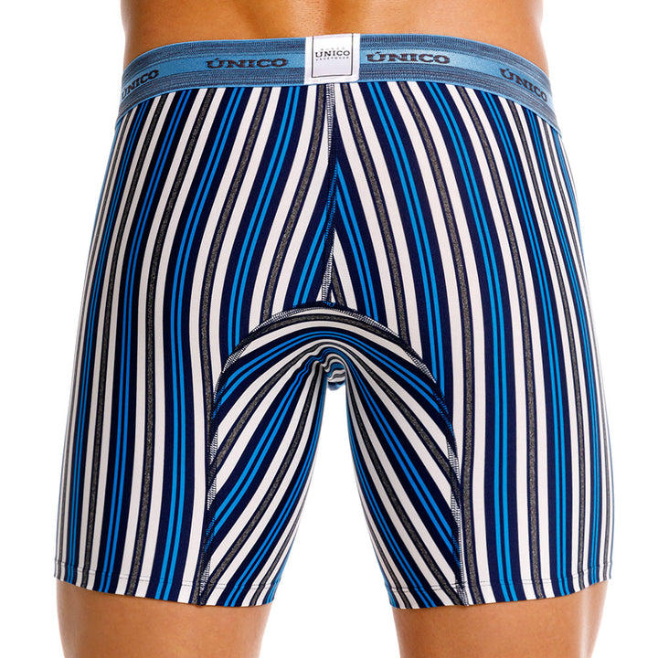 Mundo Unico Vinaroz Men's Boxer Briefs in Blue – men's boxer briefs Handmade in Colombia