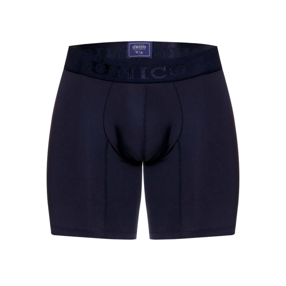 Mundo Unico Men's Mid-Length Boxer Briefs - Ébano M23 Dark Blue