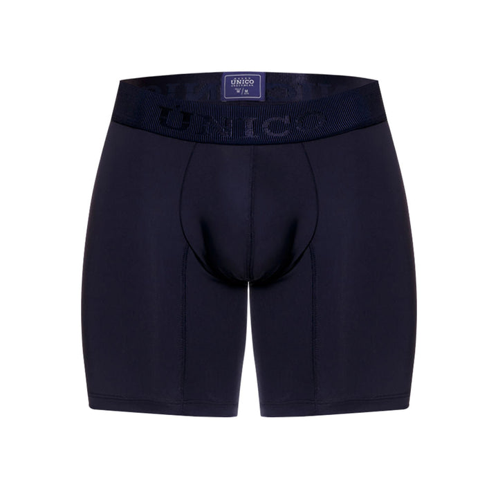 Mundo Unico Men's Mid-Length Boxer Briefs - Ébano M23 Dark Blue