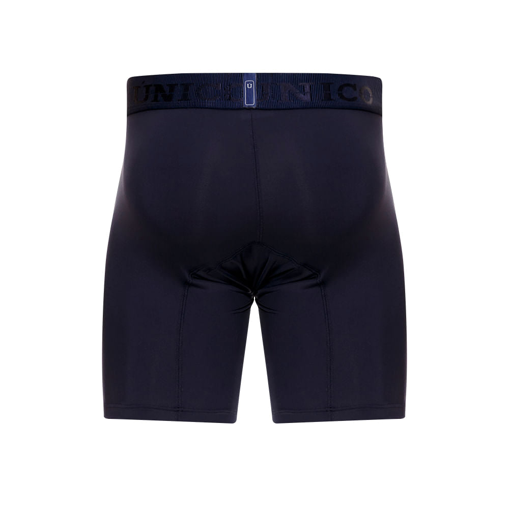 Mundo Unico Men's Mid-Length Boxer Briefs - Ébano M23 Dark Blue