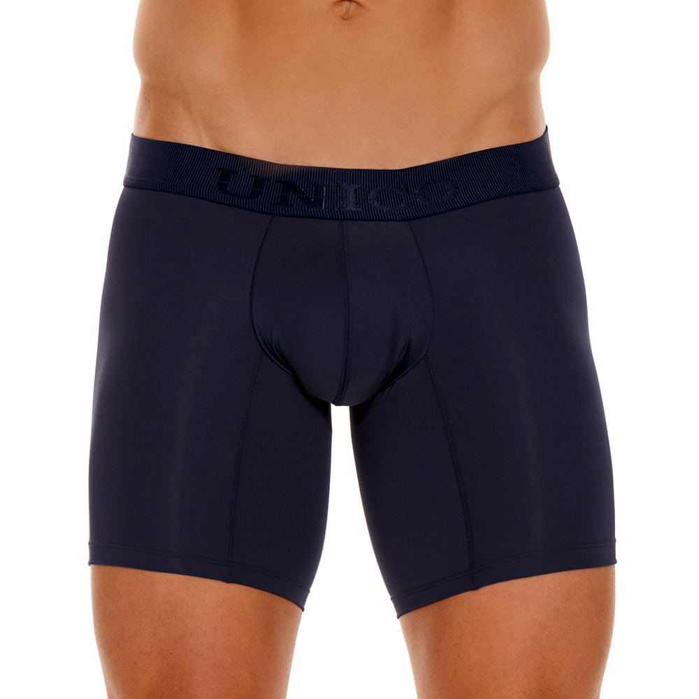 Mundo Unico Men's Mid-Length Boxer Briefs - Ébano M23 Dark Blue