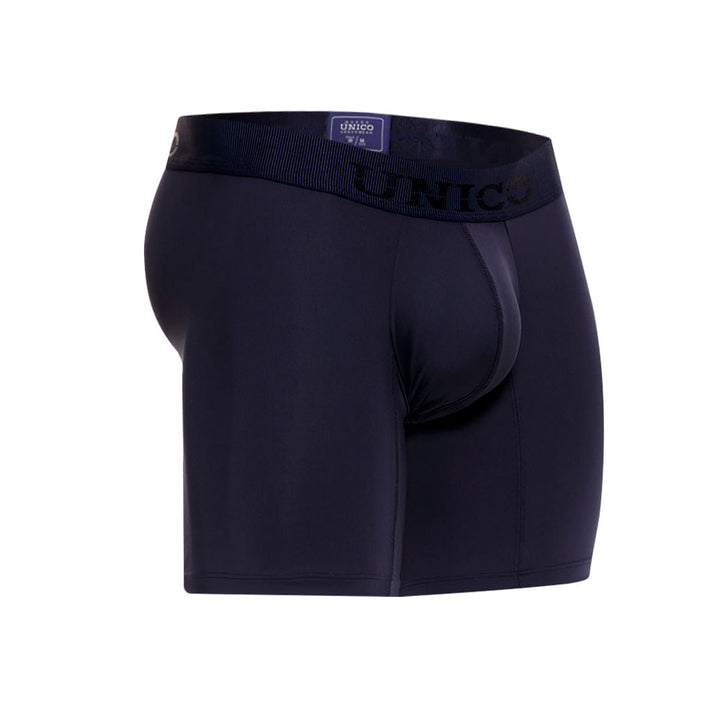 Mundo Unico Men's Mid-Length Boxer Briefs - Ébano M23 Dark Blue