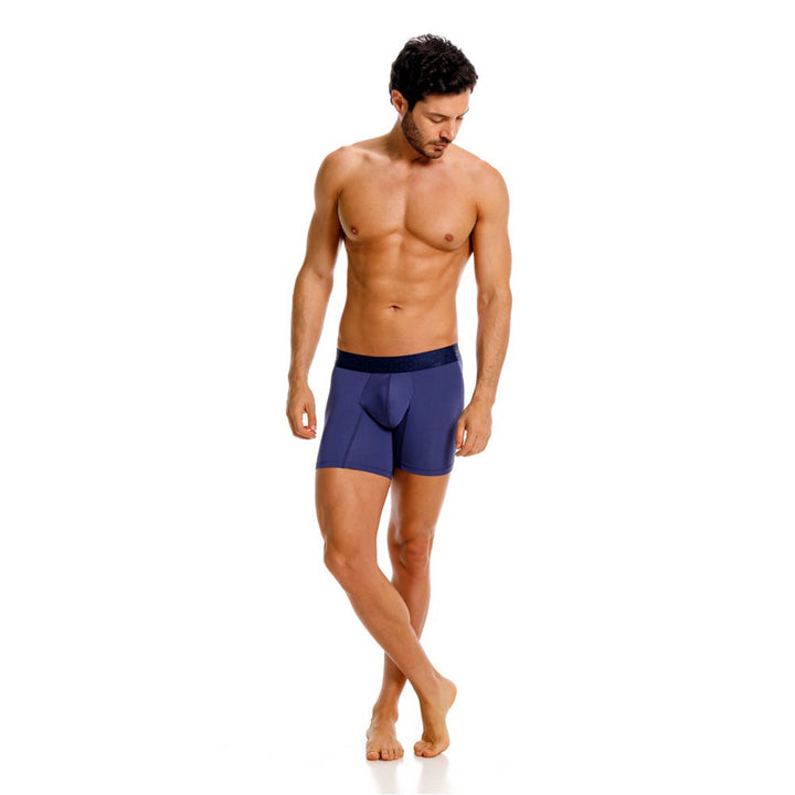 Mundo Unico Azur Men's Boxer Briefs in Blue – men's boxer briefs Handmade in Colombia
