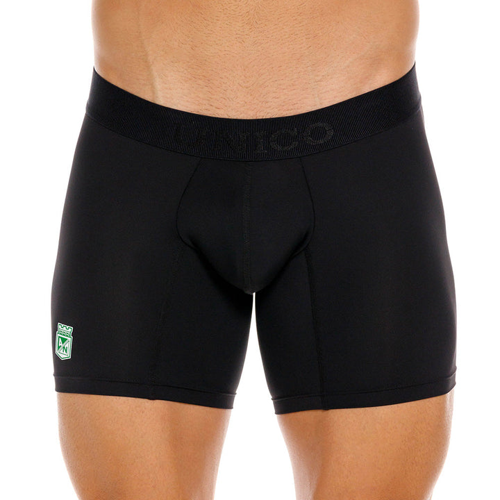 Mundo Unico Men’s Boxer Medio Gooolll Negro - Atlético Nacional Edition Microfiber Boxers