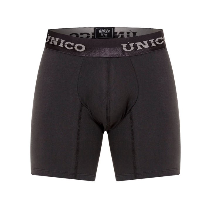 Mundo Unico Boxer Medio Mongoy A23 - Ultra-Soft Grey Cotton Stretch Boxer Brief