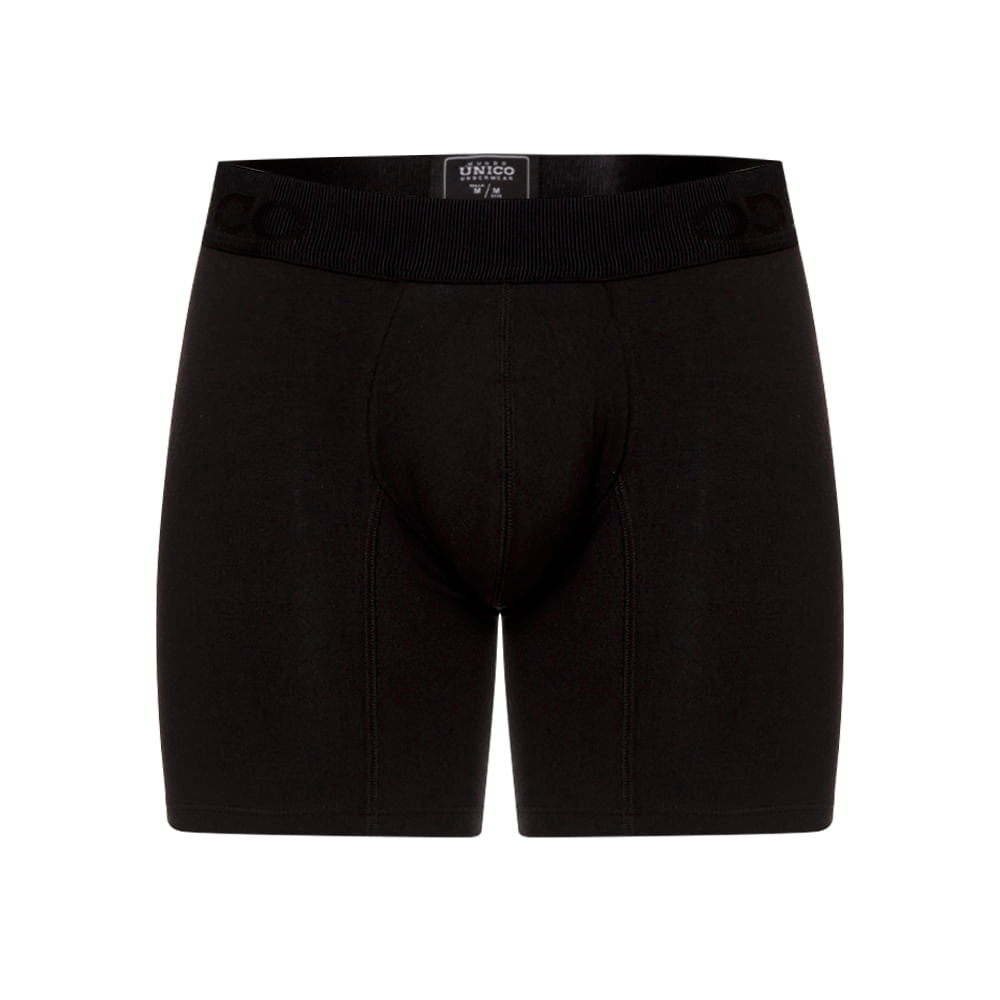 Mundo Unico Roble M23 Men's Mid-Length Boxer Briefs - Black (Negro)