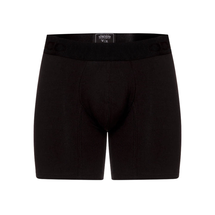 Mundo Unico Roble M23 Men's Mid-Length Boxer Briefs - Black (Negro)
