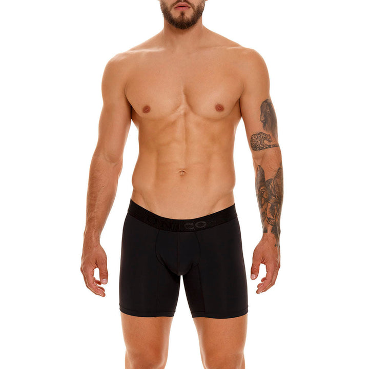 Mundo Unico Roble M23 Men's Mid-Length Boxer Briefs - Black (Negro)