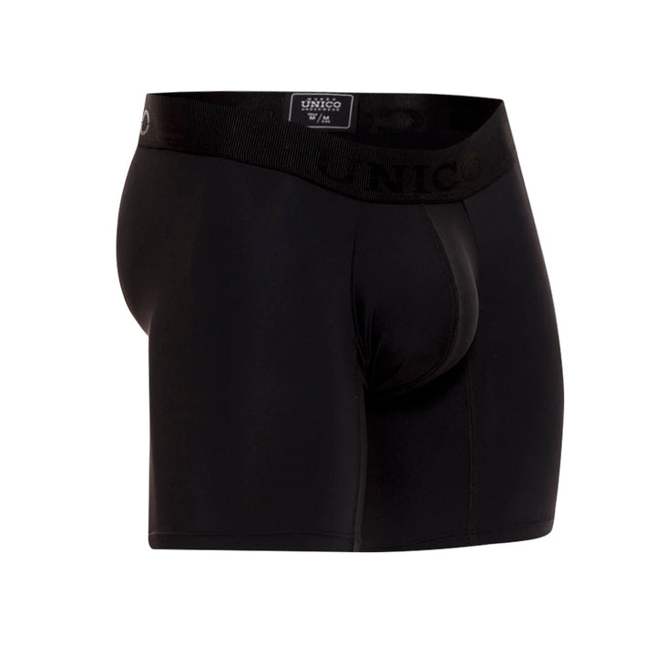 Mundo Unico Roble M23 Men's Mid-Length Boxer Briefs - Black (Negro)