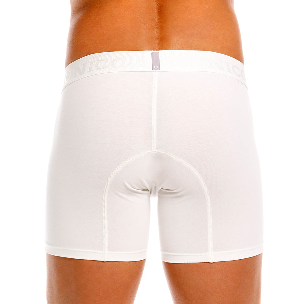 Mundo Unico Men's Nivjis Beige Mid-Length Boxer Briefs - Solid