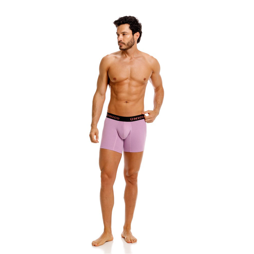 Mundo Unico Patil Men's Boxer Briefs in Purple – men's boxer briefs Handmade in Colombia