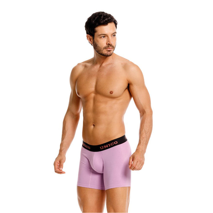 Mundo Unico Patil Men's Boxer Briefs in Purple – men's boxer briefs Handmade in Colombia