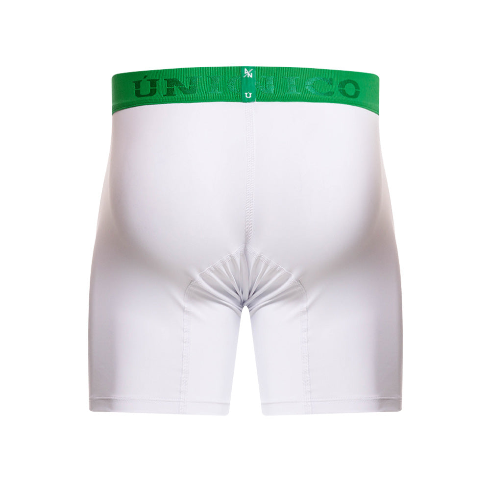 Mundo Unico Atlético Nacional Boxer Medio Pórtico Blanco | Men's Underwear