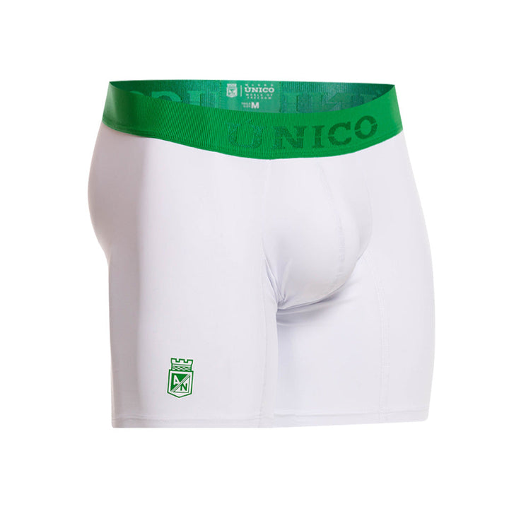 Mundo Unico Atlético Nacional Boxer Medio Pórtico Blanco | Men's Underwear