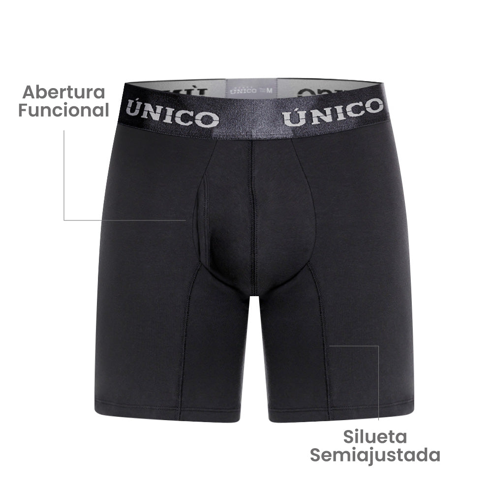 Mundo Unico Relax Fit Grey Men's Boxer Briefs in Gray – men's boxer briefs Handmade in Colombia