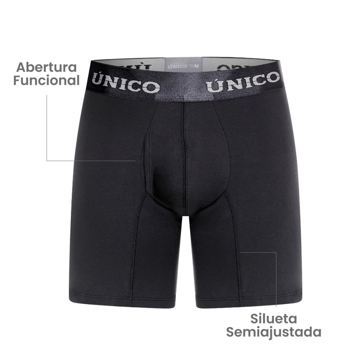 Mundo Unico Relax Fit Grey Men's Boxer Briefs in Gray – men's boxer briefs Handmade in Colombia