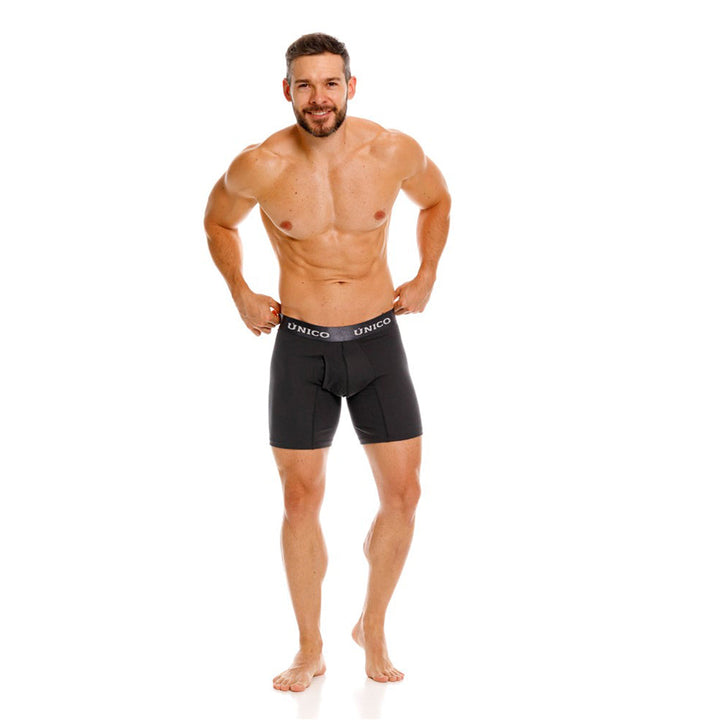 Mundo Unico Relax Fit Grey Men's Boxer Briefs in Gray – men's boxer briefs Handmade in Colombia