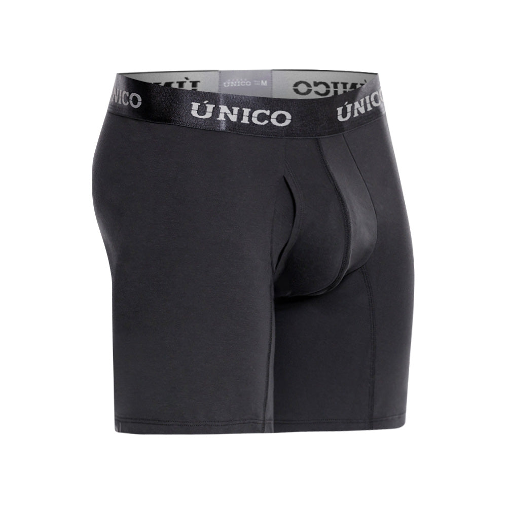 Mundo Unico Relax Fit Grey Men's Boxer Briefs in Gray – men's boxer briefs Handmade in Colombia