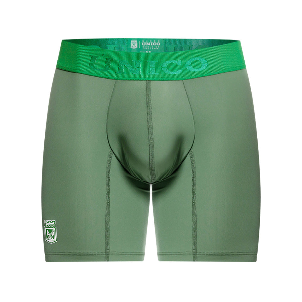 Mundo Unico Atlético Nacional Men's Mid-Boxer Briefs - Green (Saque)
