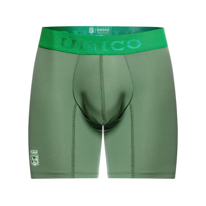 Mundo Unico Atlético Nacional Men's Mid-Boxer Briefs - Green (Saque)