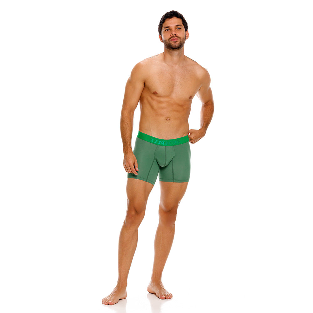 Mundo Unico Atlético Nacional Men's Mid-Boxer Briefs - Green (Saque)