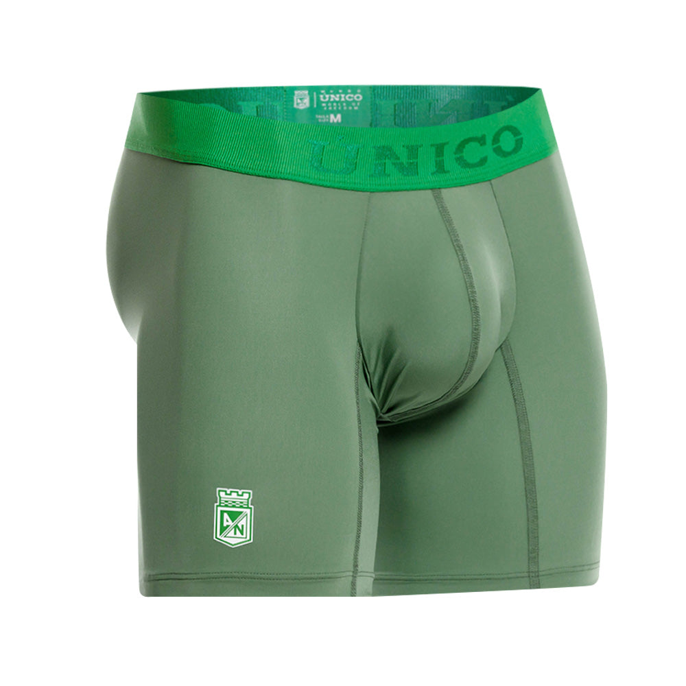 Mundo Unico Atlético Nacional Men's Mid-Boxer Briefs - Green (Saque)