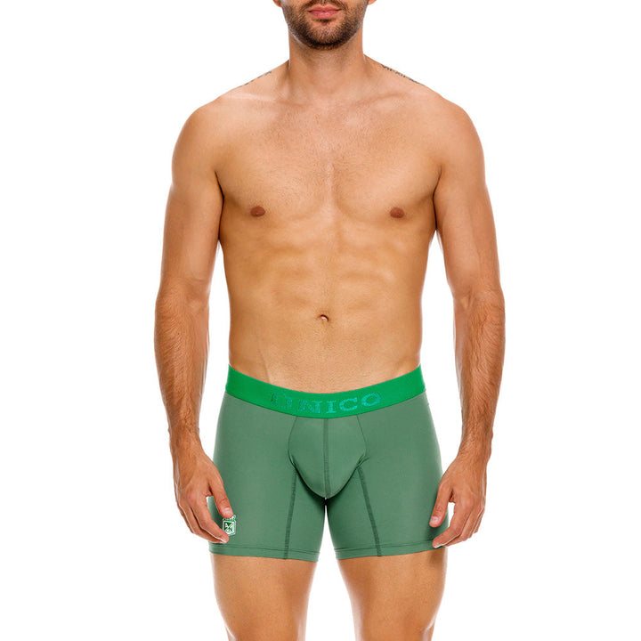 Mundo Unico Atlético Nacional Men's Mid-Boxer Briefs - Green (Saque)