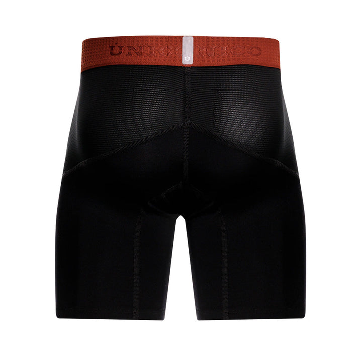 MUNDO ÚNICO "Sugary" Black Mid-Boxer Briefs (BOXER MEDIO SUGARY NEGRO)