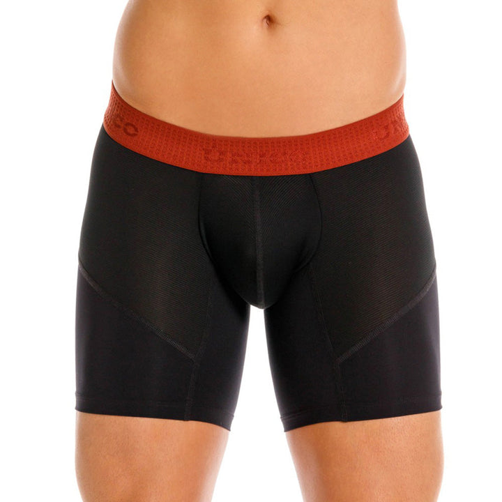 MUNDO ÚNICO "Sugary" Black Mid-Boxer Briefs (BOXER MEDIO SUGARY NEGRO)