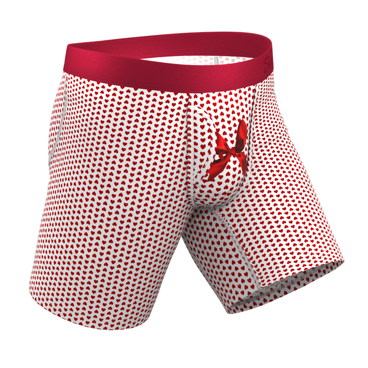 Shinesty "Date Night" Long Leg Ball Hammock® Pouch Boxer Briefs w/ Fly