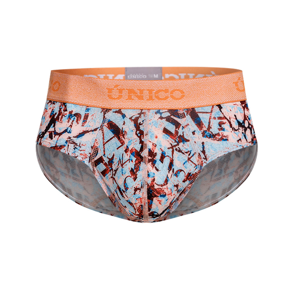 Mundo Unico Boceto Men's Boxer Brief in Blue – men's boxer briefs Handmade in Colombia