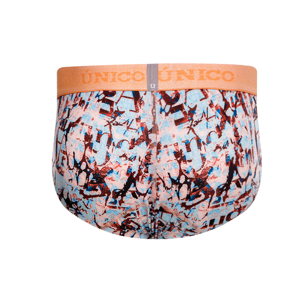 Mundo Unico Boceto Men's Boxer Brief in Blue – men's boxer briefs Handmade in Colombia