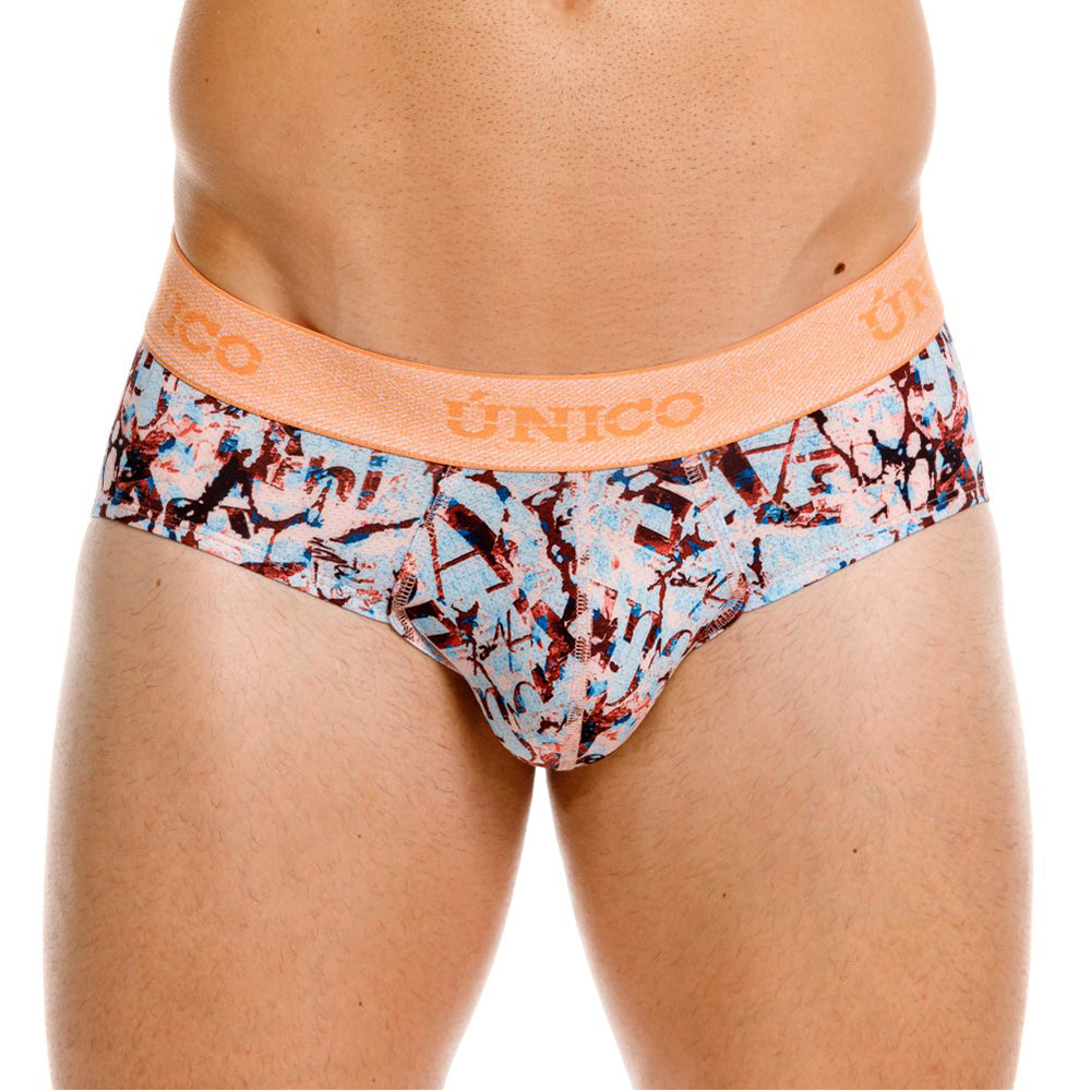 Mundo Unico Boceto Men's Boxer Brief in Blue – men's boxer briefs Handmade in Colombia