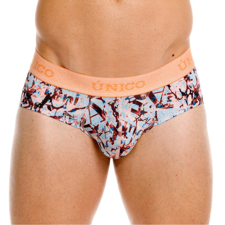 Mundo Unico Boceto Men's Boxer Brief in Blue – men's boxer briefs Handmade in Colombia