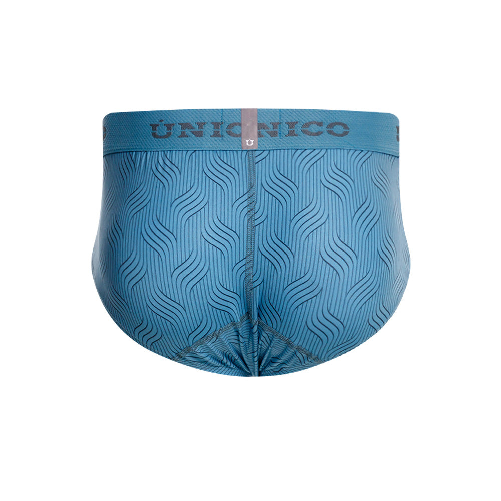 Mundo Unico Lenoso Men's Boxer Brief in Blue – men's boxer briefs Handmade in Colombia