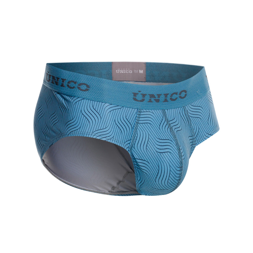 Mundo Unico Lenoso Men's Boxer Brief in Blue – men's boxer briefs Handmade in Colombia