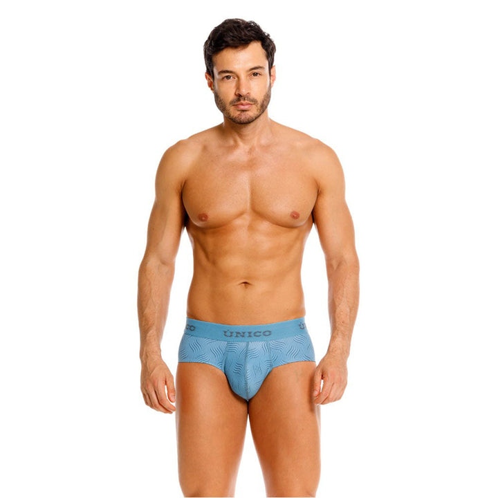 Mundo Unico Lenoso Men's Boxer Brief in Blue – men's boxer briefs Handmade in Colombia
