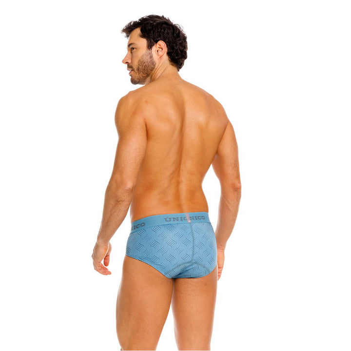 Mundo Unico Lenoso Men's Boxer Brief in Blue – men's boxer briefs Handmade in Colombia