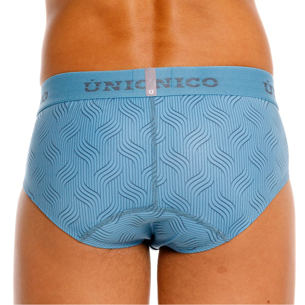 Mundo Unico Lenoso Men's Boxer Brief in Blue – men's boxer briefs Handmade in Colombia