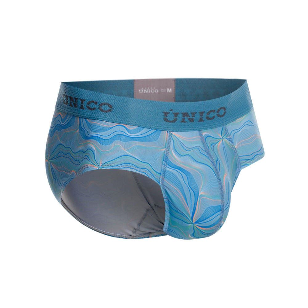 Mundo Unico Matiz Men's Boxer Brief in Blue – men's boxer briefs Handmade in Colombia