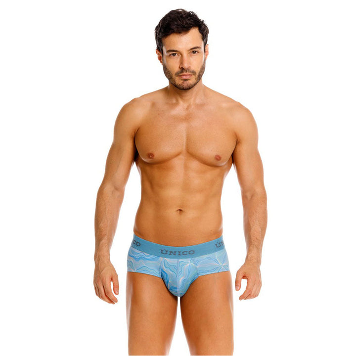 Mundo Unico Matiz Men's Boxer Brief in Blue – men's boxer briefs Handmade in Colombia