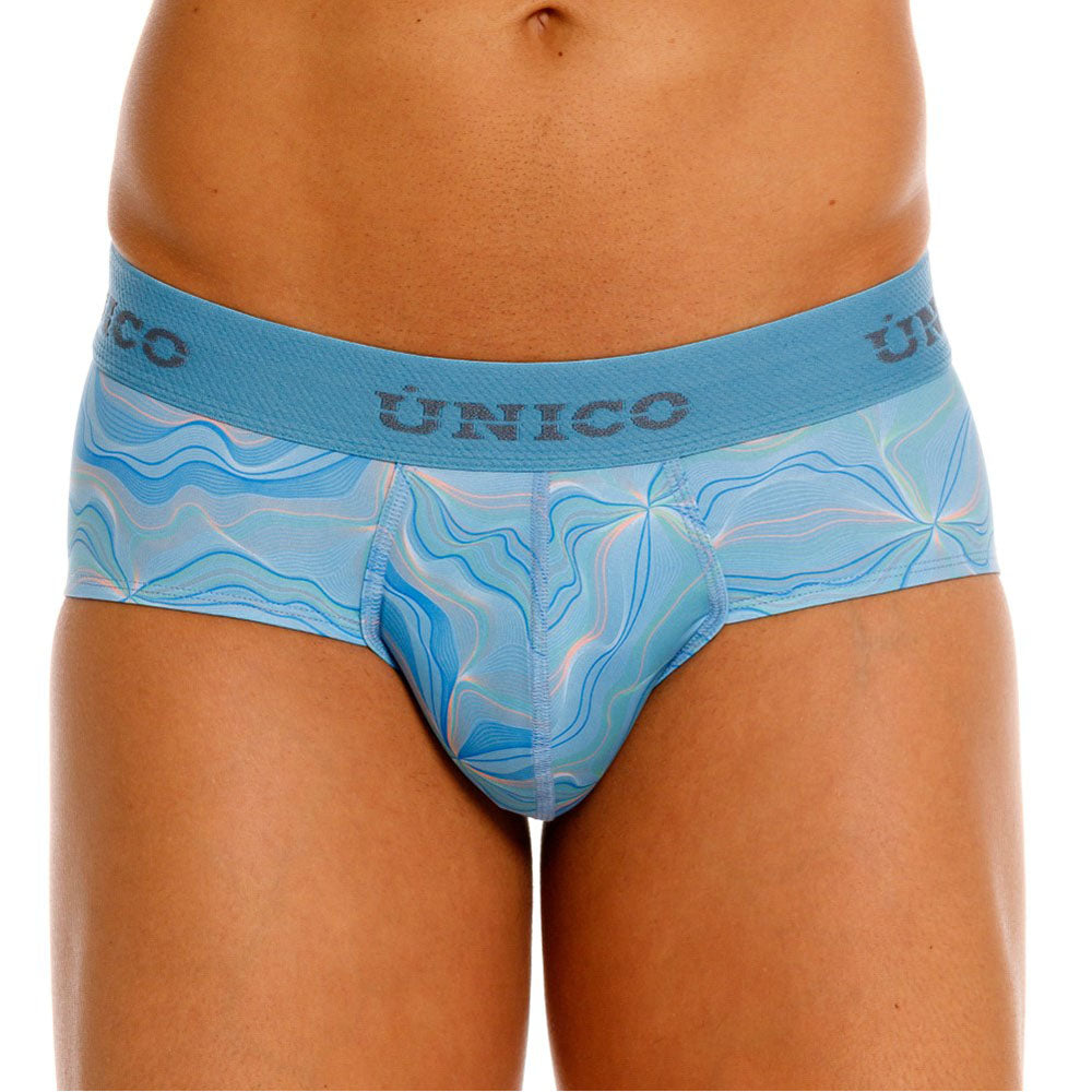 Mundo Unico Matiz Men's Boxer Brief in Blue – men's boxer briefs Handmade in Colombia