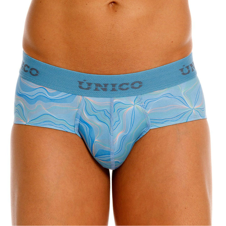 Mundo Unico Matiz Men's Boxer Brief in Blue – men's boxer briefs Handmade in Colombia