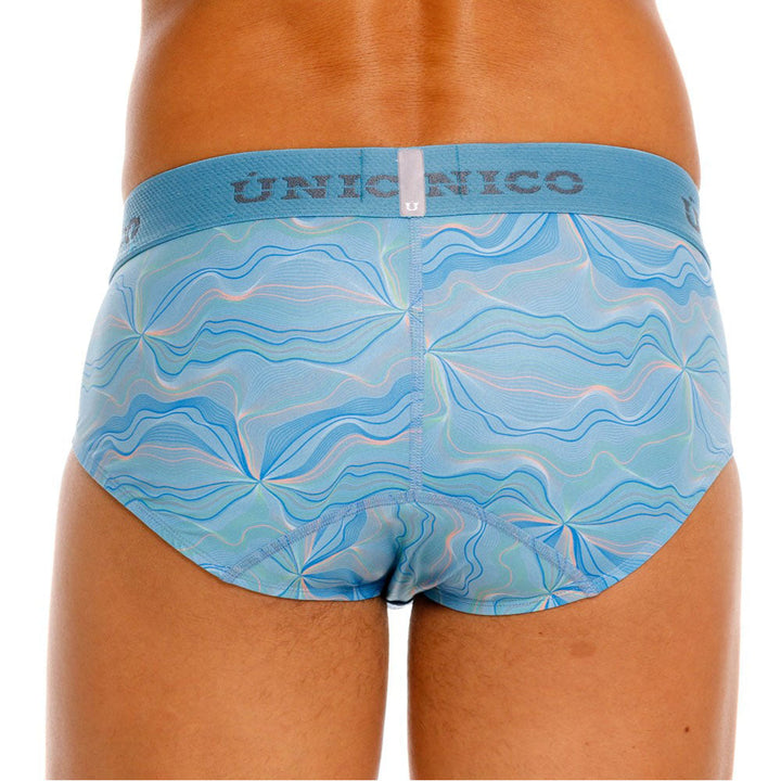 Mundo Unico Matiz Men's Boxer Brief in Blue – men's boxer briefs Handmade in Colombia
