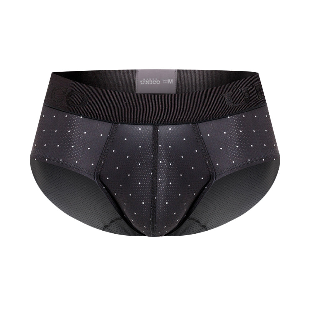 Mundo Unico Men’s Boxer Brief Salar Gris - Perforated Microfiber Performance Boxer Briefs