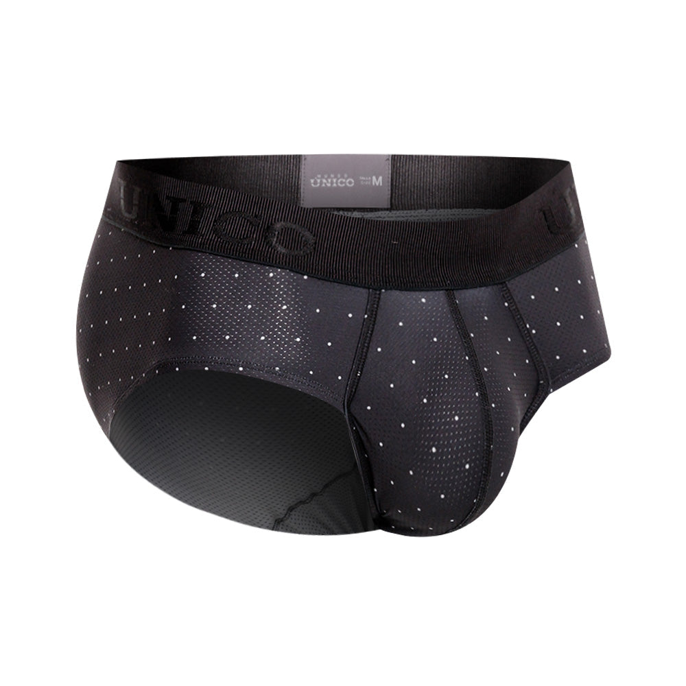 Mundo Unico Men’s Boxer Brief Salar Gris - Perforated Microfiber Performance Boxer Briefs